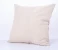 Olive square fabric cushion cover